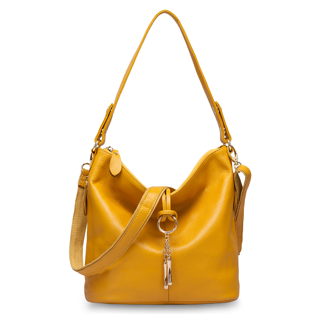 Luxury Bags From China - Zency Elegant Women Red Leather Handbag