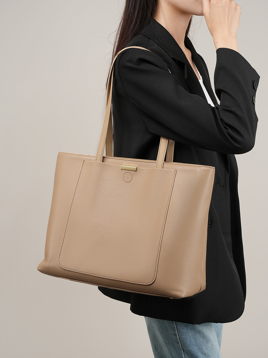 Luxury Bags From China - 100% Genuine Leather Women's Shoulder Bag