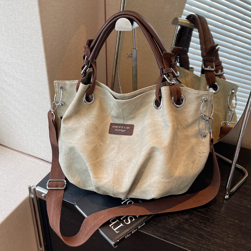 Luxury Bags Vintage - CGCBAG Vintage Lage Capacity Women Tote