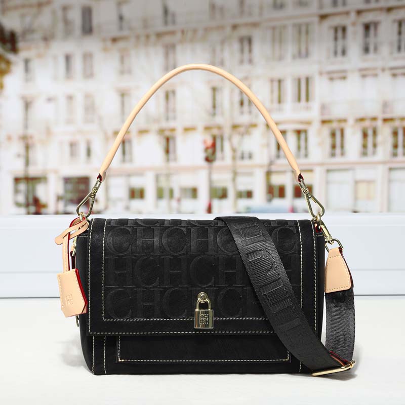 Luxury Bags Jacquemus - Vintage Letter Emboss Crossbody Bag Ladies