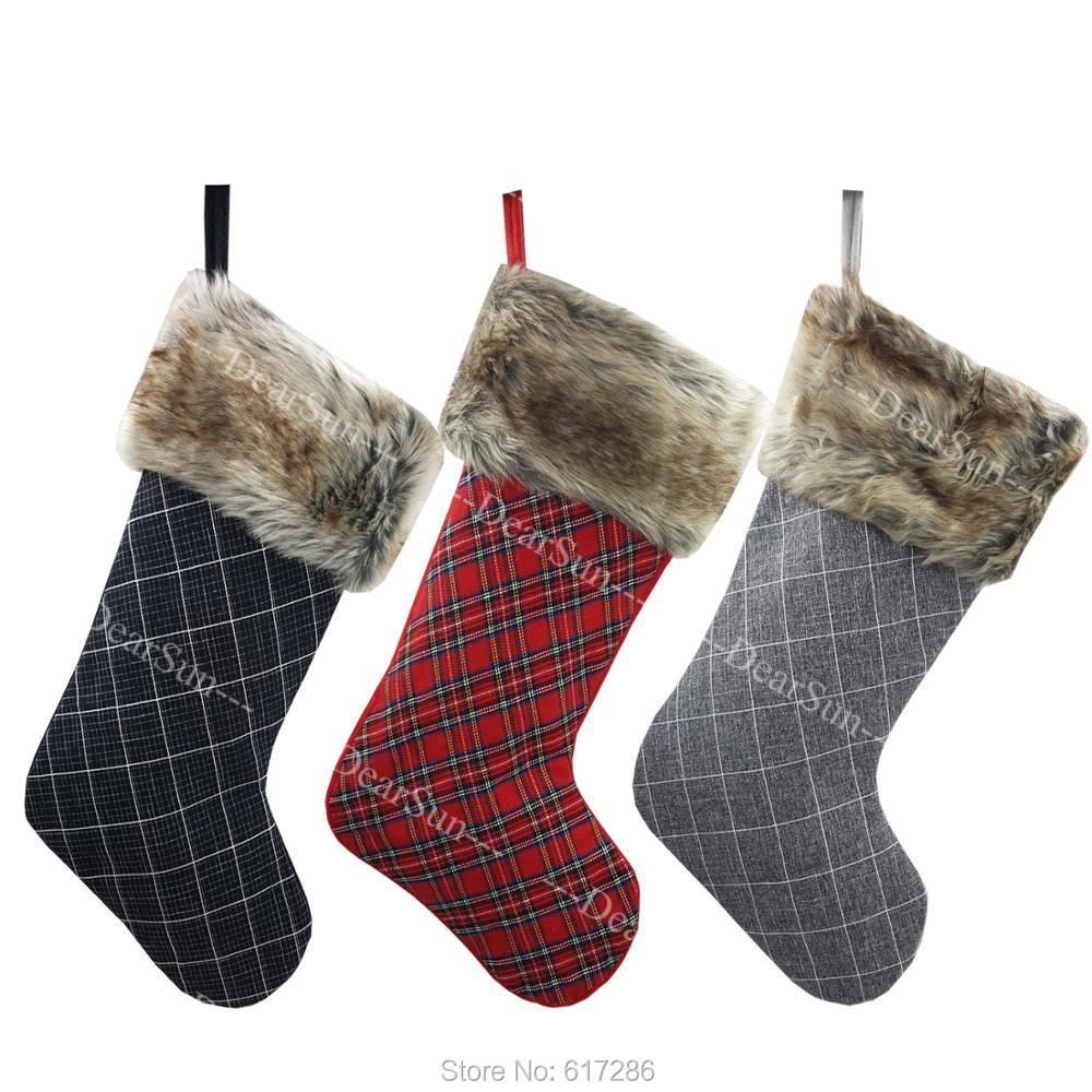 Luxury Bags In Sale - 2018 New 3pcs/set Luxurious Christmas Stocking