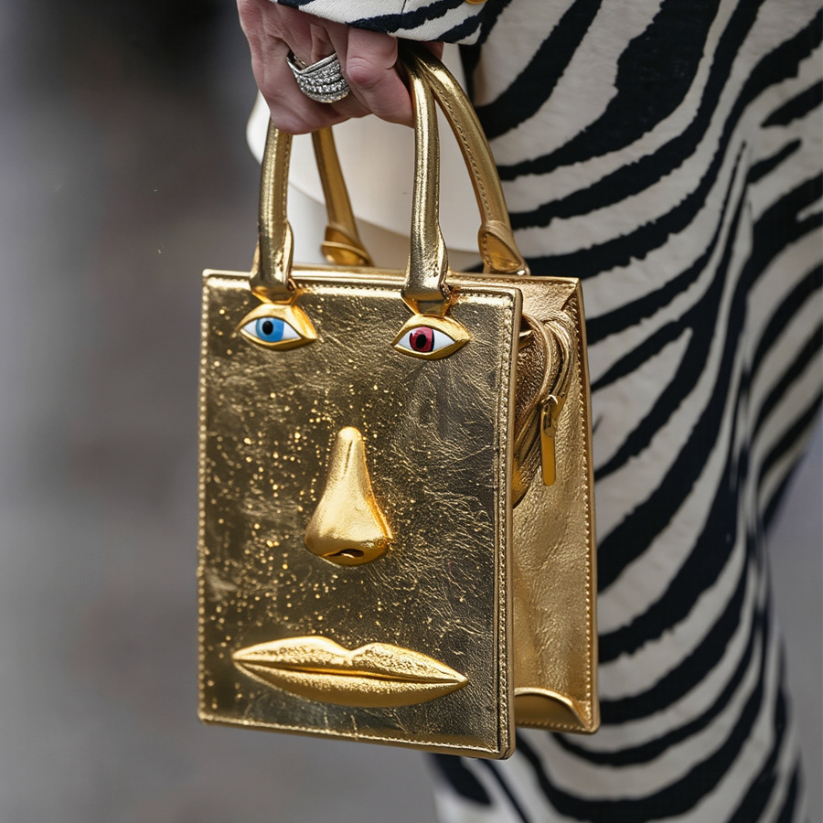 Face Bag Women High Quality Bl - Luxury Bags Gold 评论和价格