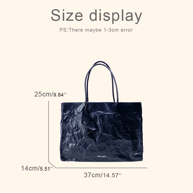 Korean Casual Kraft Paper Tote - Luxury Bags Trend 2025 评论和价格