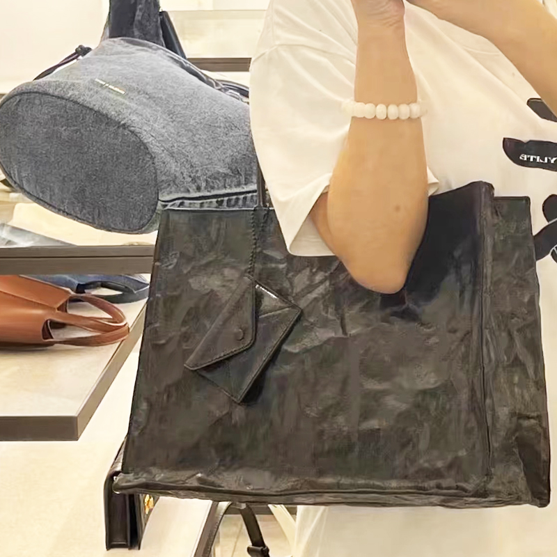 Korean Casual Kraft Paper Tote - Luxury Bags Trend 2025 评论和价格