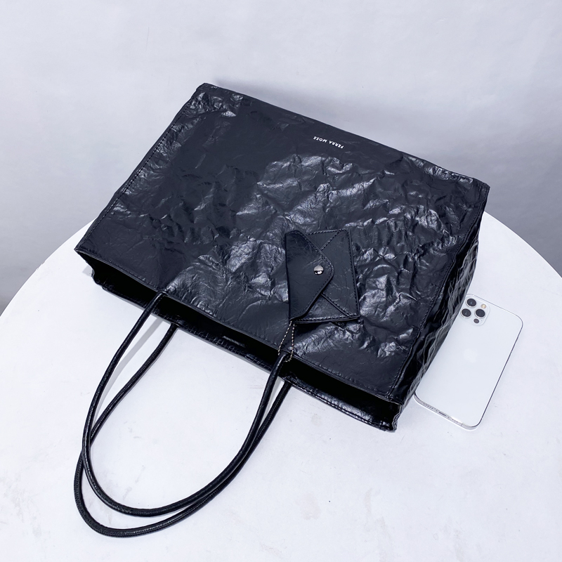 Korean Casual Kraft Paper Tote - Luxury Bags Trend 2025 评论和价格