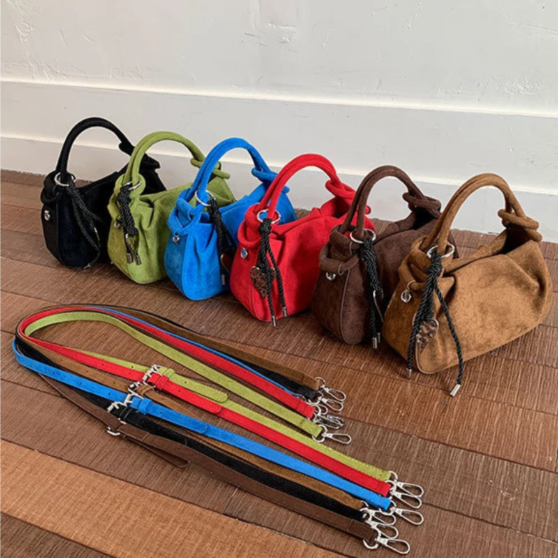 Small Suede Fashion Leather Sh - Luxury Bags Trend 2025 评论和价格