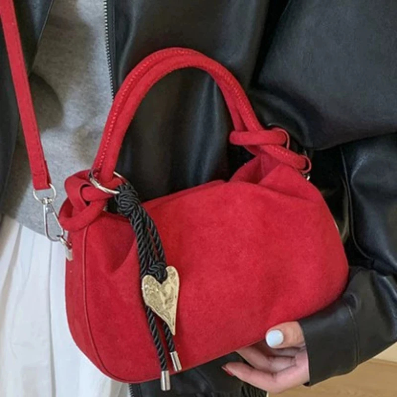 Small Suede Fashion Leather Sh - Luxury Bags Trend 2025 评论和价格