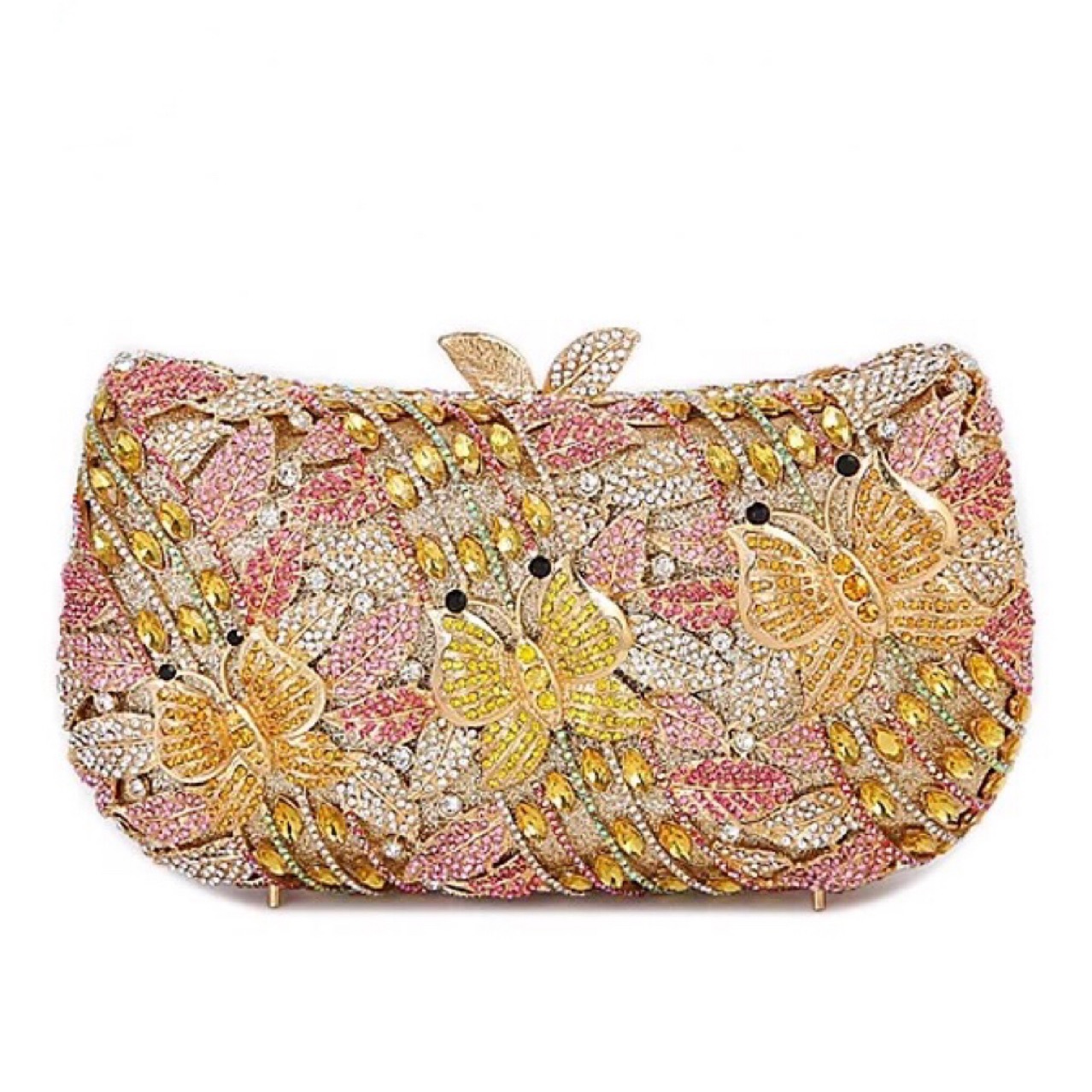 Hollow Out Women Evening Bag G - Luxury Bags Gold 评论和价格