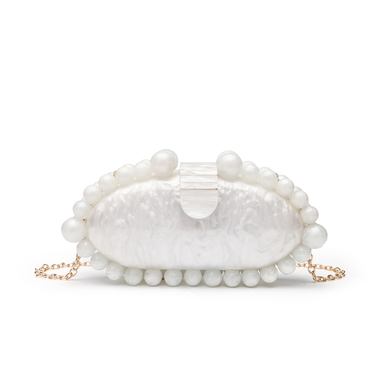 Elegant Marble Acrylic Clutch  - Luxury Bags Trend 2025 评论和价格