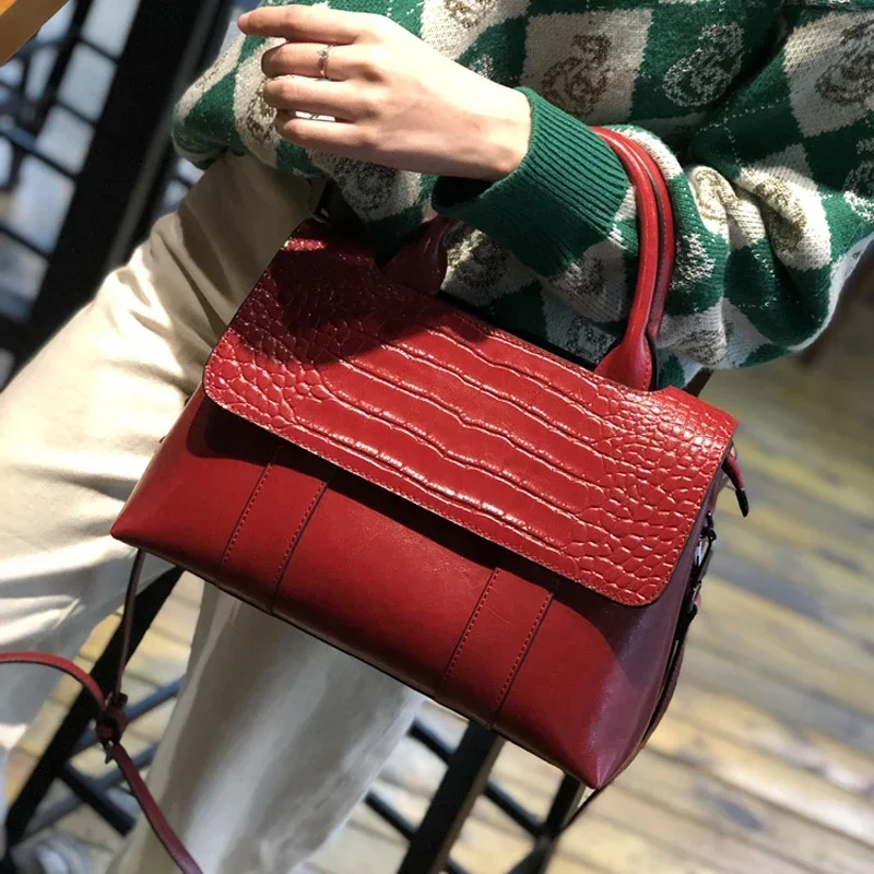 Women's Cow Real Leather Cross - Luxury Bags From China 评论和价格