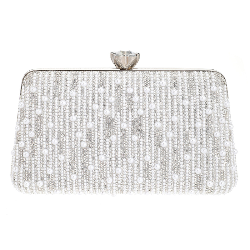 Formal Silver Evening Bags Wom - Luxury Bags Gold 评论和价格