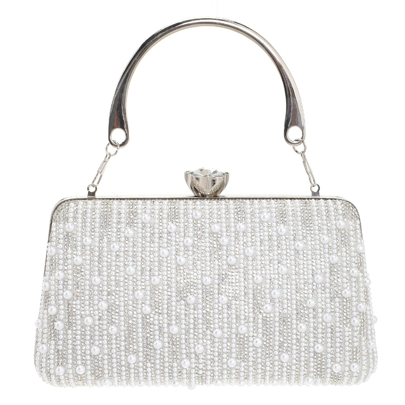 Formal Silver Evening Bags Wom - Luxury Bags Gold 评论和价格