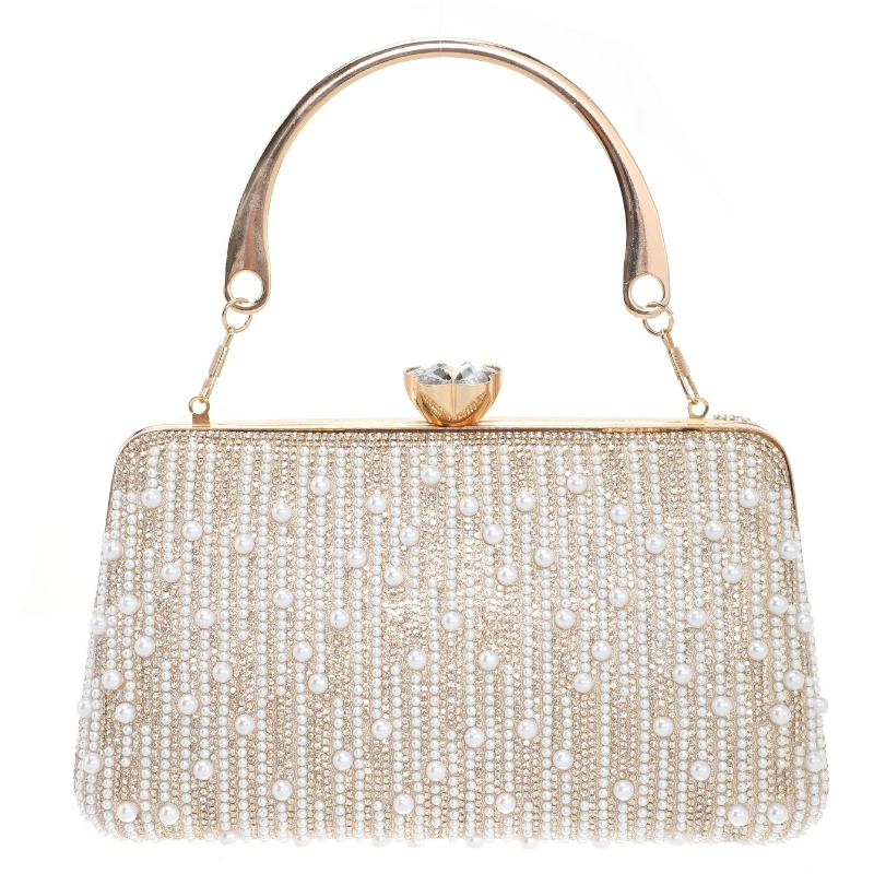 Formal Silver Evening Bags Wom - Luxury Bags Gold 评论和价格
