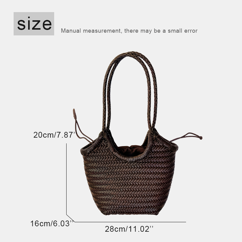 Handwoven LeatherTote Bags For - Luxury Bags Vintage 评论和价格