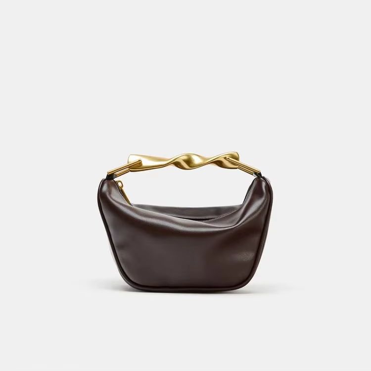 Vintage twist metal handle und - Luxury Bags Gold 评论和价格