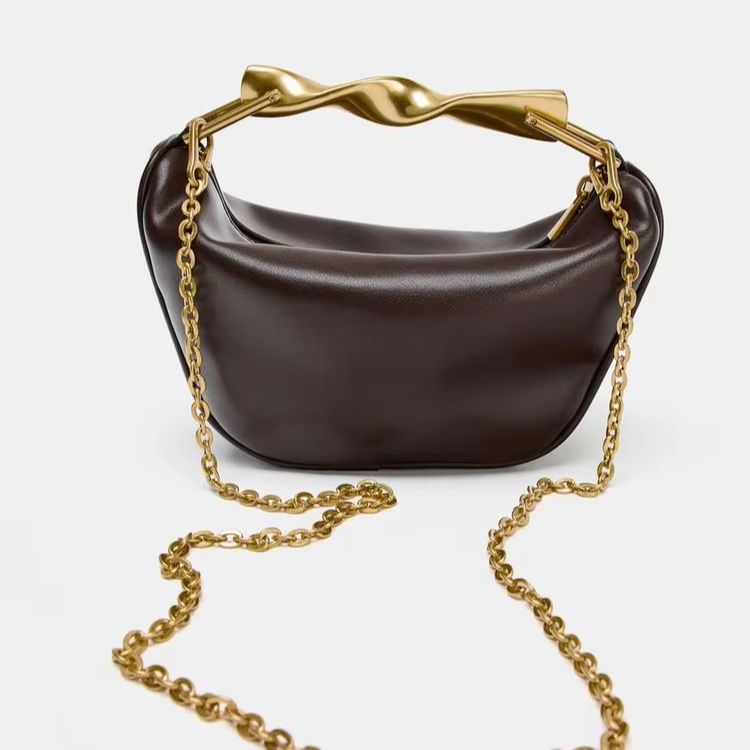 Vintage twist metal handle und - Luxury Bags Gold 评论和价格