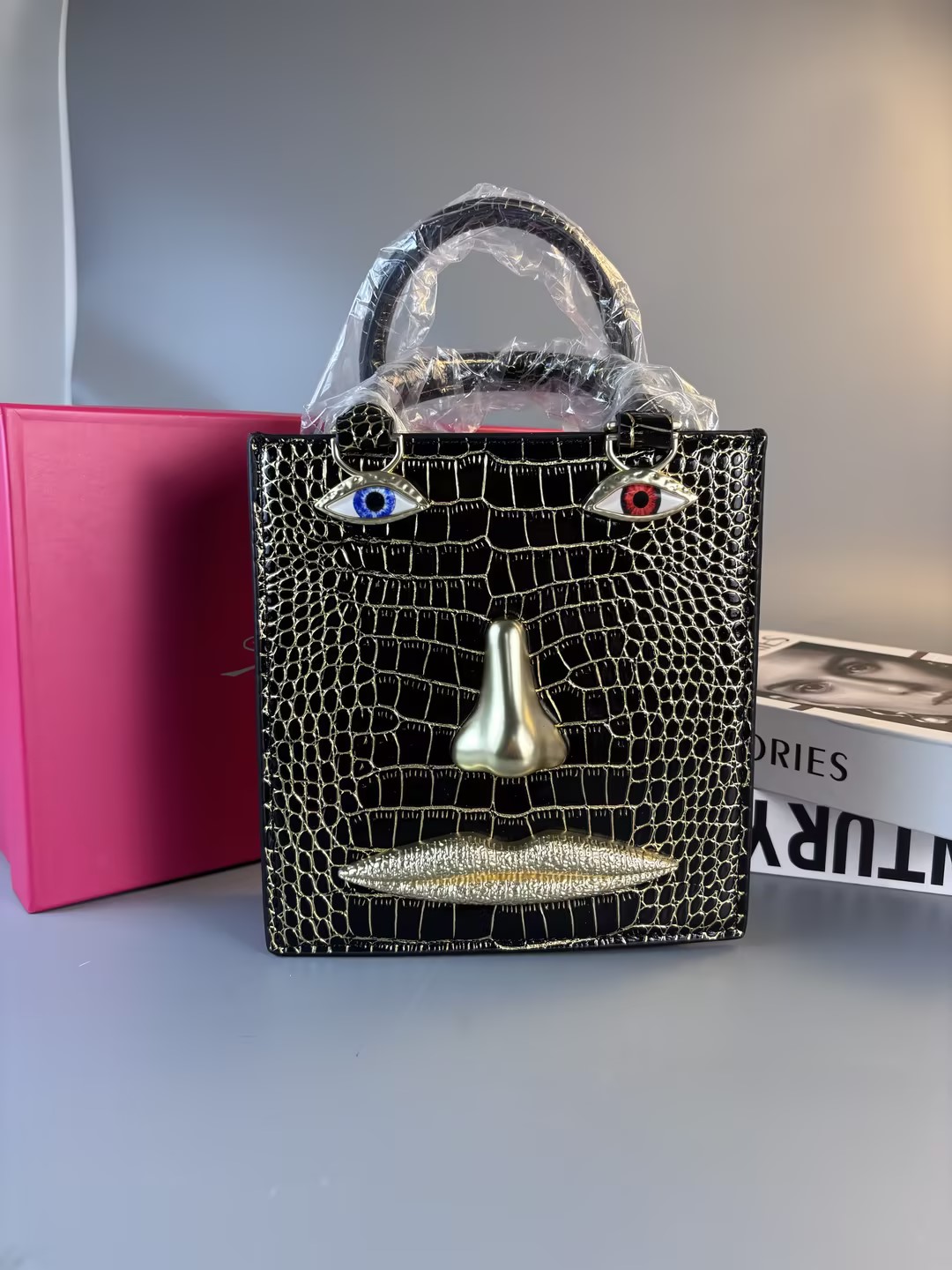 New Face Bag Women High Qualit - Luxury Bags Gold 评论和价格