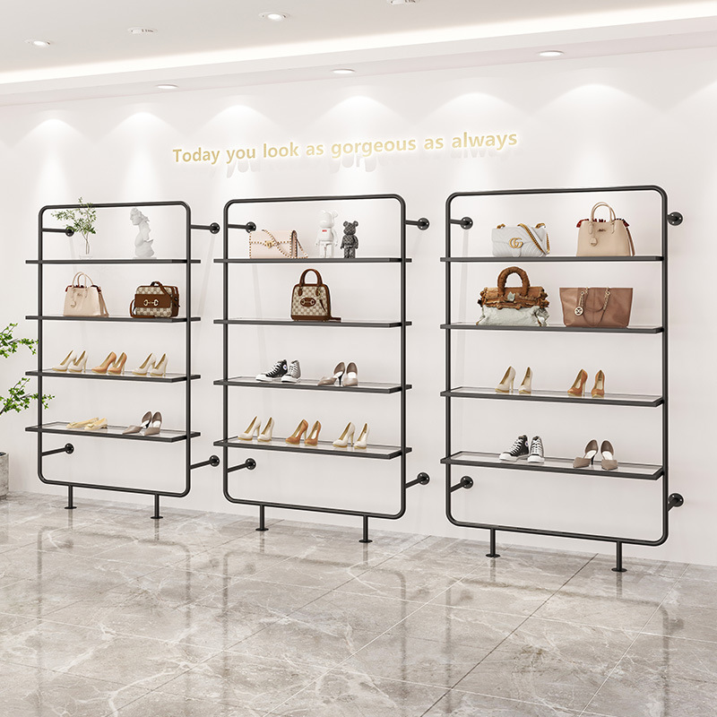 Shoe store bag display rack, w - Luxury Bags In Store 评论和价格