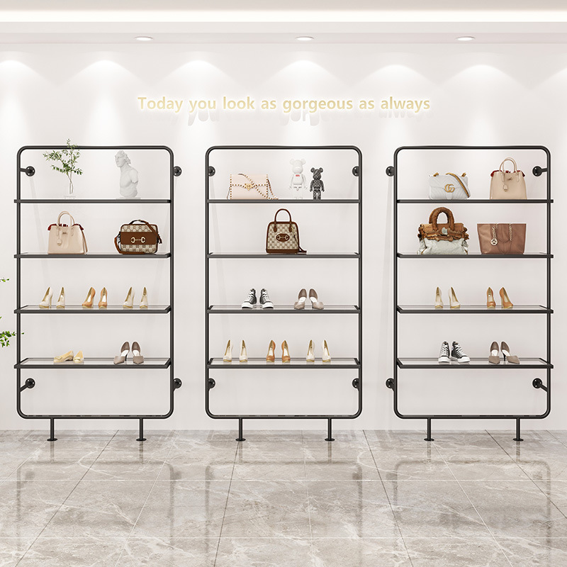 Shoe store bag display rack, w - Luxury Bags In Store 评论和价格