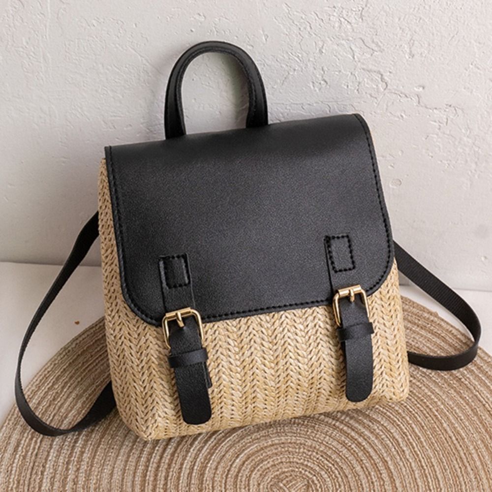 Versatile Bag PU Leather Straw - Luxury Bags Vintage 评论和价格