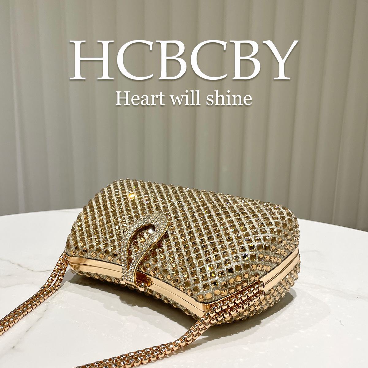Gold sparkling luxury full dia - Luxury Bags Gold 评论和价格