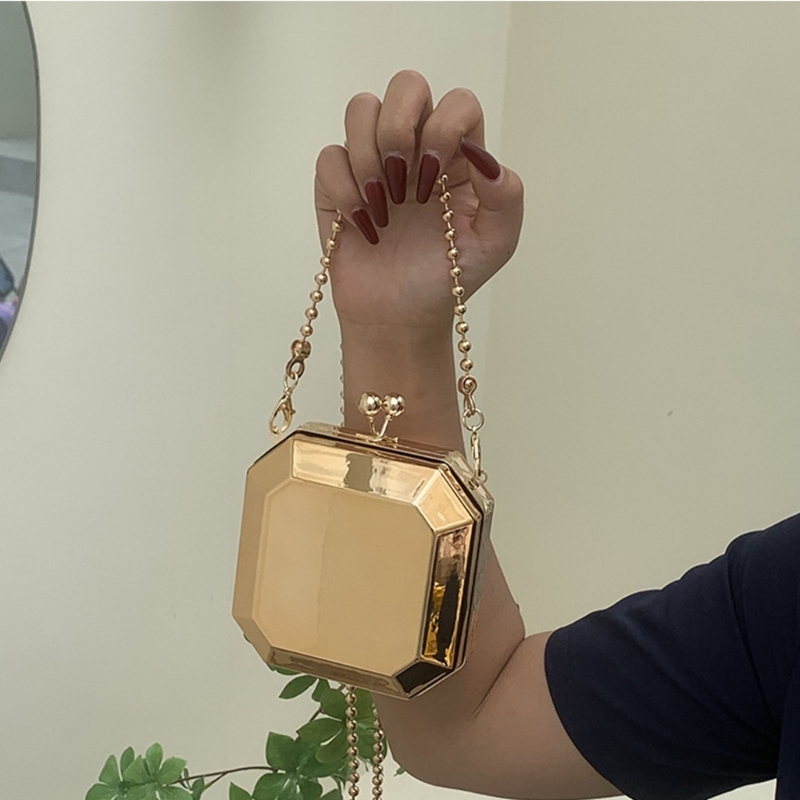 Mini Luxury Gold Party Evening - Luxury Bags Gold 评论和价格