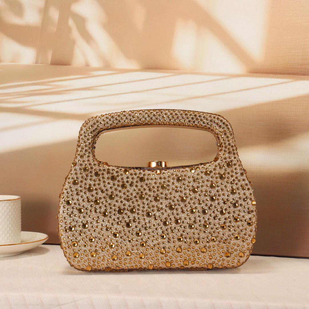 Gold glitter luxury hot diamon - Luxury Bags Gold 评论和价格