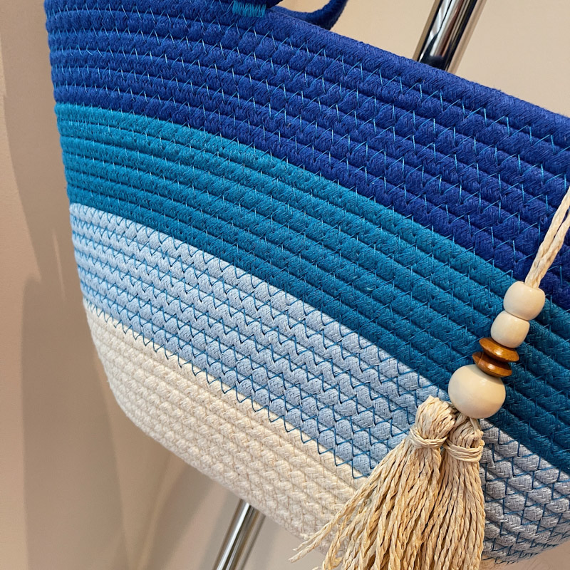 Cotton Rope Woven Design Shoul - Luxury Bags Trend 2025 评论和价格