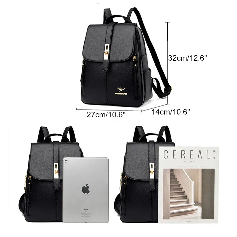 Women Leather Large Capacity B - Luxury Bags Vintage 评论和价格