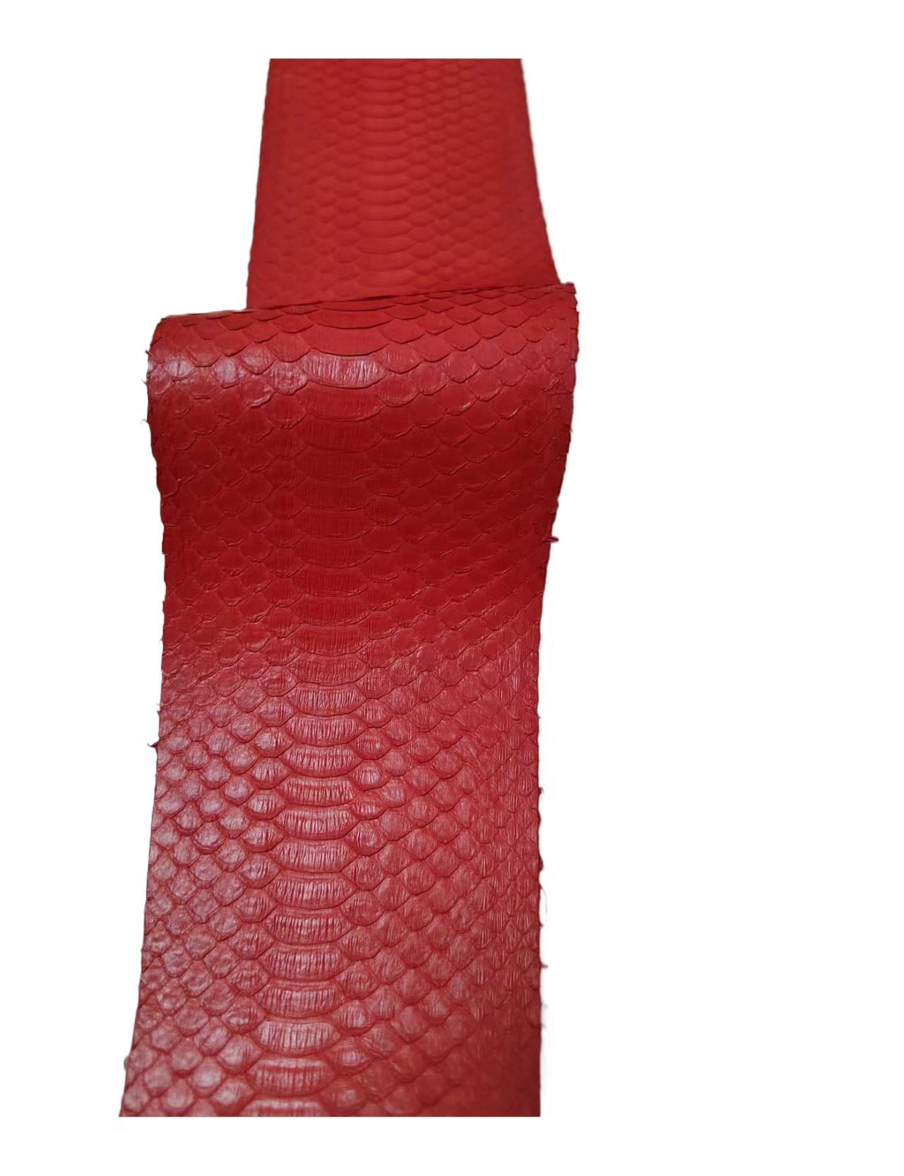 SP007 Red Dyed Genuine Snakesk - Luxury Bags And Shoes 评论和价格