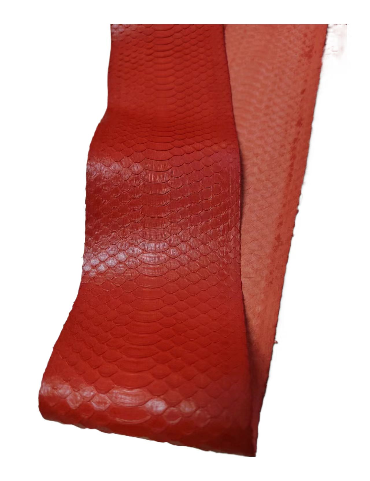 SP007 Red Dyed Genuine Snakesk - Luxury Bags And Shoes 评论和价格