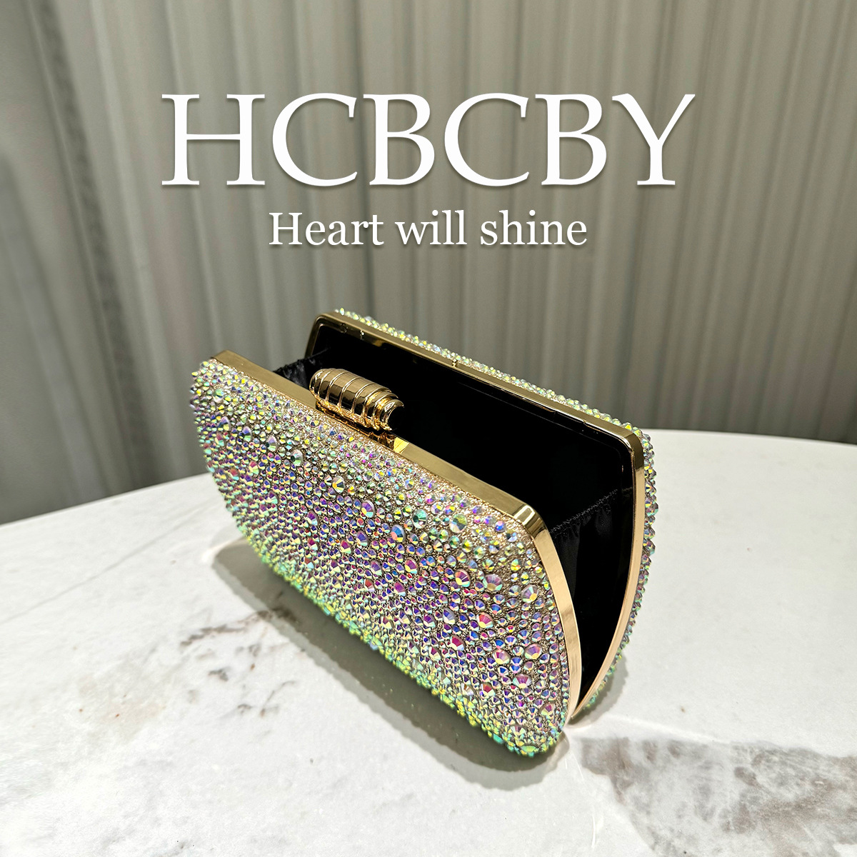 Gold shiny luxury hot diamond  - Luxury Bags Gold 评论和价格