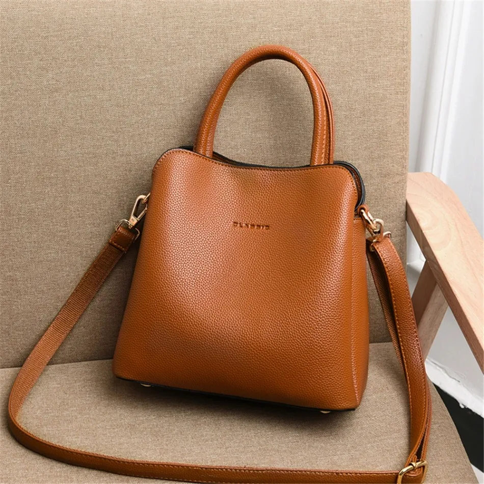 New 3 Main Pocket Leather Luxu - Luxury Bags From China 评论和价格
