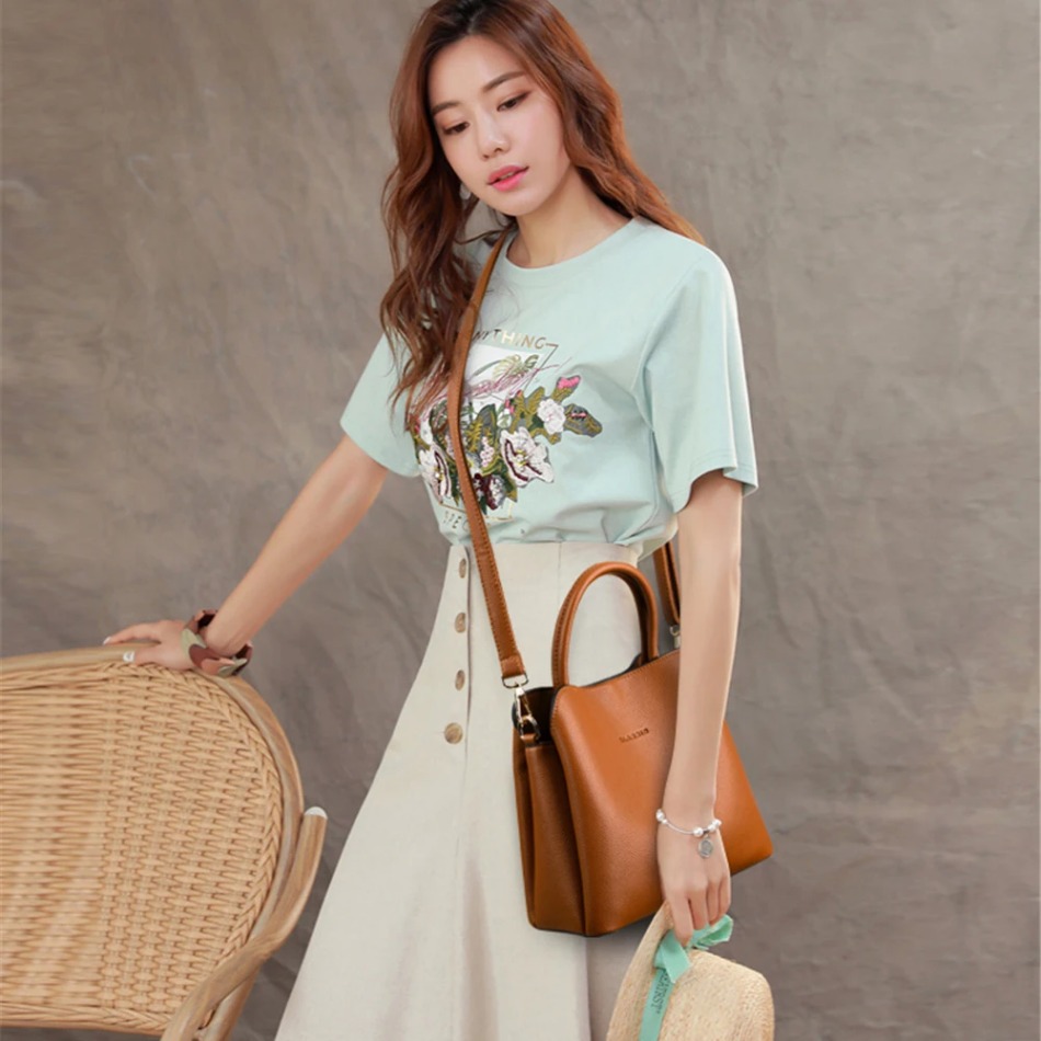 New 3 Main Pocket Leather Luxu - Luxury Bags From China 评论和价格
