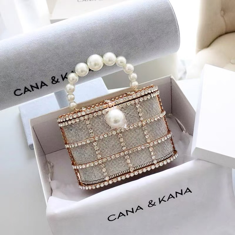 High Quality Glitter Women Han - Luxury Bags Gold 评论和价格